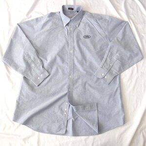 Ashworth Land Rover Shirt Men Employee EZ Tech Oxford Sz XL (M42)